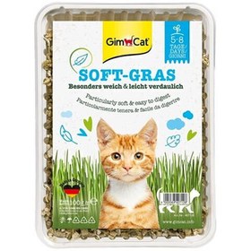 تصویر بذر علف گربه جیم کت ساده 100 گرم GimCat Soft Gras