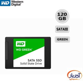 تصویر حافظه SSD وسترن دیجیتال ظرفیت 120 گیگابایت ا Western Digital Green 120GB Internal SSD Drive Western Digital Green 120GB Internal SSD Drive