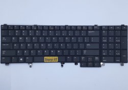 تصویر کیبورد لپ تاپ دل Precision M4800 مشکی دست دوم 