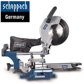 تصویر فارسی بر کشویی شپخ مدل HM110MP Scheppach 5901220901 - HM110MP Miter Saw