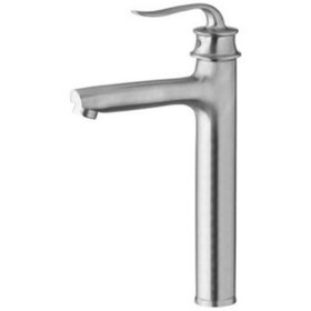 تصویر شیر روشویی پایه بلند البرز روز مدل پروشات AlborzRooz Top Standing Basin Faucet, Proshat Chrome