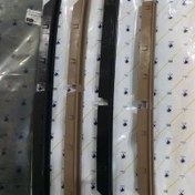 تصویر نازل دریچه هوای بالای داشبورد زیر شیشه داشبورد قدیم پژو پارس پژو405 فابریکی مشکی(چپ و راست) 