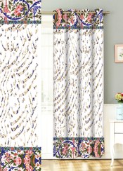 تصویر پرده دکوتین کد PS510 - دوخت پانچ - ارتفاع :250 