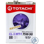 تصویر روغن دیفرانسیل GL5 SAE 75W90 TOTACHI 4L 