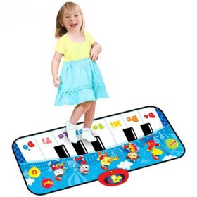 تصویر پیانو فرشی کوچک وین فان winfun Tap'N Play Piano Mat