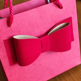 تصویر پاپیون تزئینی بسته بندی 