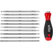 تصویر مجموعه 10 عددی پیچ گوشتی ویها مدل سیستم 6 – 006235 کد k13487 