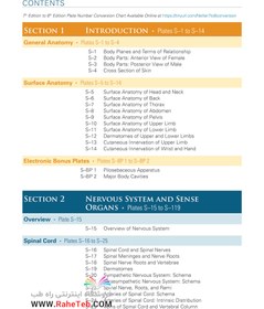 تصویر Netter Atlas of Human Anatomy: A Systems Approacheاطلس آناتومی نتر 2023 