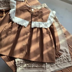 تصویر شومیز یقه دانتل 