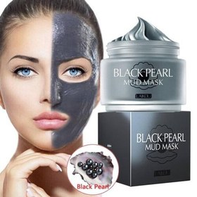 تصویر ماسک مروارید سیاه لایکو Black Pearl Mud Mask LAIKOU