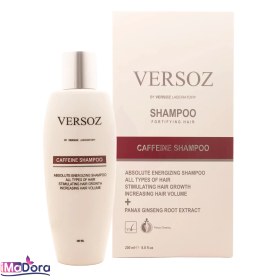 تصویر شامپو ضد ریزش مو ورسوز 200 میلی لیتر Versoz Fortifying Caffeine Shampoo 200ML