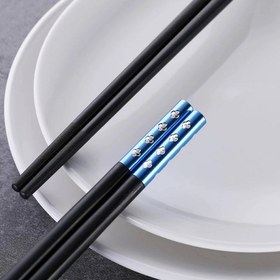 تصویر چاپستیک نگین دار chopstick