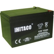 تصویر باتری یو پی اس هیتاکو ۱۲ آمپر ۱۲ ولت مدل HB12-12 