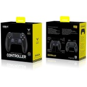 تصویر دسته بازی بی سیم هیسکا (HISKA) مدل HR-70 Hiska Wireless Gaming Controller Model HR-70