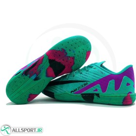 تصویر کفش فوتسال نایک ایرزوم مرکوریال Nike Air Zoom Mercurial Green Purple 