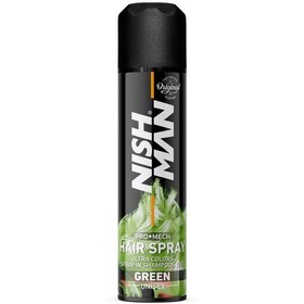 تصویر اسپری رنگ مو نیشمن Nishman مدل PRO.MECH رنگ سبز GREEN حجم 100 میلی لیتر 