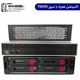 تصویر ذخیره ساز سرور HP TM200 