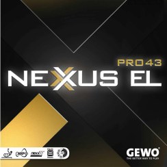 تصویر رویه راکت نکسوس 43 Gewo Table Tennis Rubber Model Nexus EL PRO 43