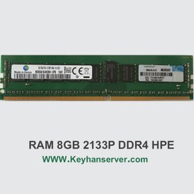 تصویر رم سرور 8 گیگابایت اچ پی HP RAM 8GB 2133P 