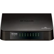 تصویر سوییچ 16 پورت غیر مدیریتی دی لینک مدل DES 1016A DES 1016A 16Port 10/100 Mbps Unmanaged Desktop Switch