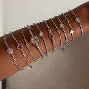 تصویر دستبند طرح جواهر Bracelet
