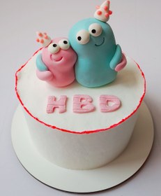 تصویر مینی کیک آغوش (بغل) Bento cake hug