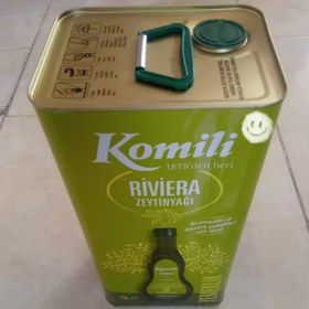 تصویر روغن زیتون 5 لیتری کومولی ترکیه komili olive oil