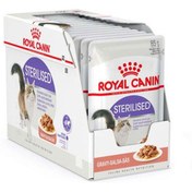 تصویر پوچ گربه بالغ عقیم شده رویال کنین مدل ا Royal Canin Sterilised in Jelly 85g Royal Canin Sterilised in Jelly 85g