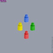 تصویر درب لوله آزمایشگاهی ۱۳ قرمز اکسپی لب(expilab) Tube stoppers expilab