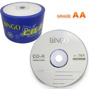 تصویر CD خام بینگو Bingo بسته 50 عددی Bingo CD-R 700MB 50PCS