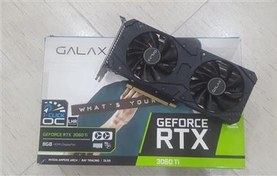 تصویر کارت گرافیک 3060Ti برند galax 