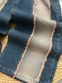 تصویر شلوار جین شافل بگ 