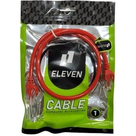 تصویر پچ کورد شبکه نیم متر CAT6 PACH CORD CAT6