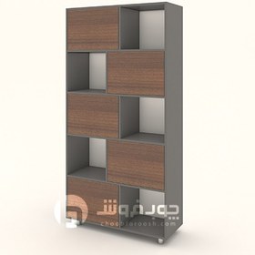 تصویر قفسه کتاب mdf مدل L850 