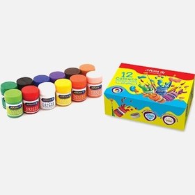 تصویر گواش 12رنگ 30سی سی آریا 