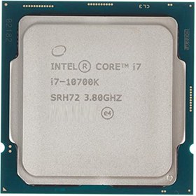 تصویر پردازنده اینتل Intel Core i7 10700k استوک 