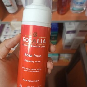 تصویر فوم پوست چرب و جوش دار رزالیا کدل rosa pure 