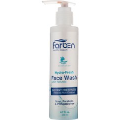 تصویر ژل شستشو صورت فاربن مدل Argan حجم 200 میلی لیتر Farben Argan Face Wash 200ml