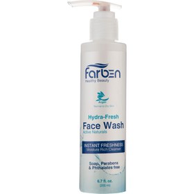 تصویر ژل شستشو صورت فاربن مدل Argan حجم 200 میلی لیتر Farben Argan Face Wash 200ml