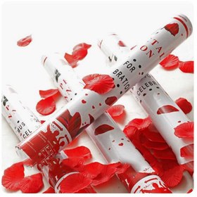 تصویر بمب شادی گل قرمز 