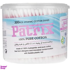 تصویر گوش پاک کن پاتریکس (Patrix) مدل 03 بسته 300 عددی 