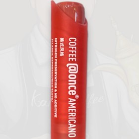 تصویر قهوه پمپی Coffee @once آمریکانو 