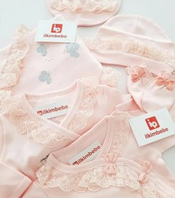 تصویر ست نوزادی دخترانه ترک 