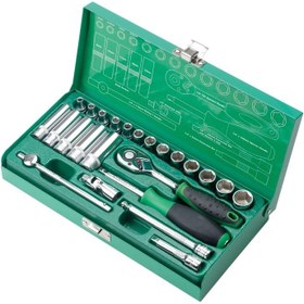 تصویر ست 38 عددی آچار بکس پروسکیت مدل PROSKIT SK-23801M ( اصلی ) Socket & Screwdriver Set