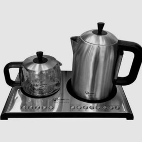 تصویر چای ساز کنارهمی فوما مدل FU1509 ا Fuma side by side tea maker model FU1509 Fuma side by side tea maker model FU1509