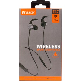 تصویر هندزفری بلوتوث Yison E17 ا Yison E17 wireless sport earphones Yison E17 wireless sport earphones
