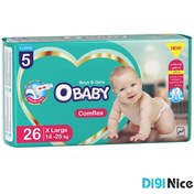 تصویر پوشک بچه اُبیبی Obaby چسبی سایز 5 بسته 26 عددی 