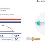 تصویر نخ لیفت مدل (Tornadow Screw) دابل اسکرو سایز 26G-38mm شرکت میدیلیفت هلند 