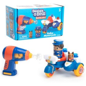 تصویر طراحی و دریل: موتورسیکلت پلیس برند educational insights Design u0026 Drill : Moto de police