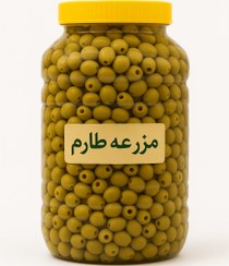 تصویر زیتون بدون هسته طارم ۱ کیلوگرم کاملا طبیعی 